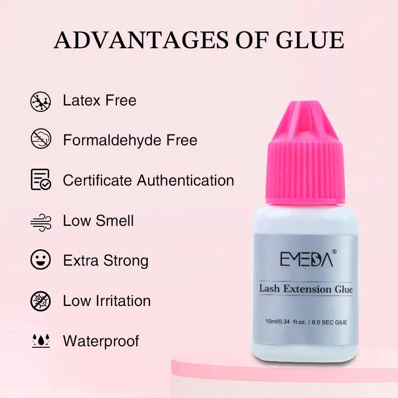 Glue for Eyelash Extensions 0.5s Best Professional Long Lasting Private Label Wholesale